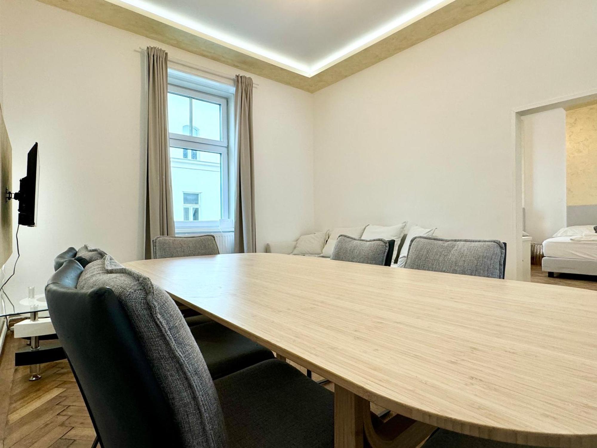 Luxury Apartment At Famous Vienna Kutschkermarkt Eksteriør billede