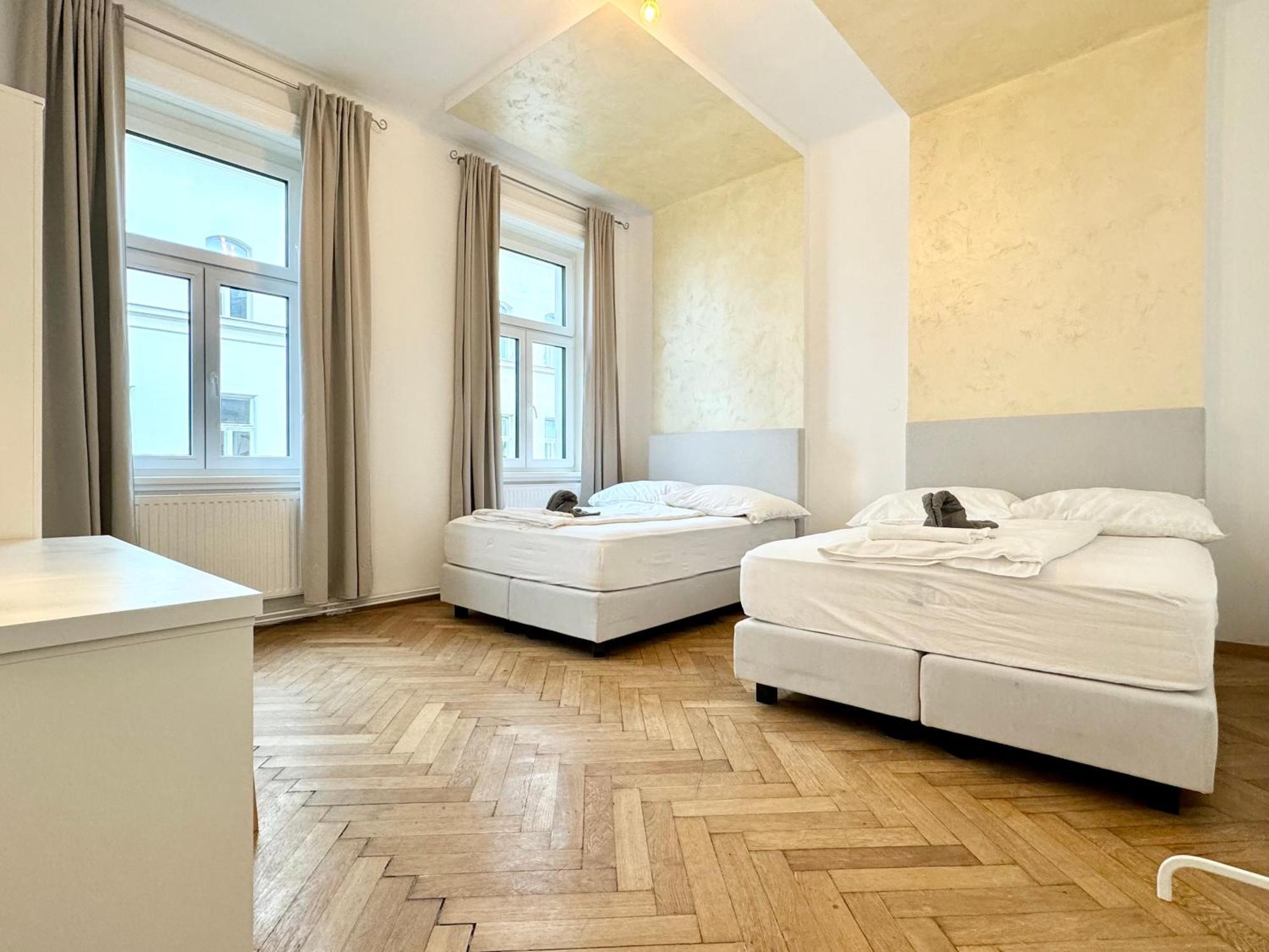 Luxury Apartment At Famous Vienna Kutschkermarkt Eksteriør billede